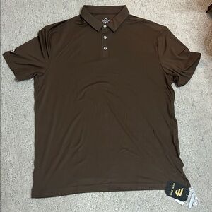 Burlebo Brown Polo Shirt